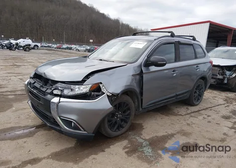2018 Mitsubishi Outlander Le из США, поврежденный, VIN JA4AZ3A3XJZ026651